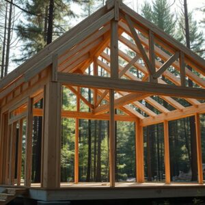 Holzskelettbau: kosten, vorteile und nachhaltige bauweise