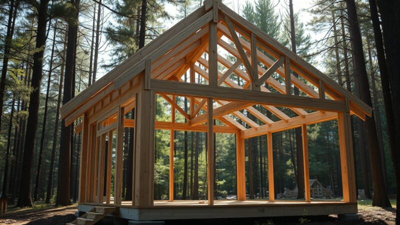 Holzskelettbau: kosten, vorteile und nachhaltige bauweise